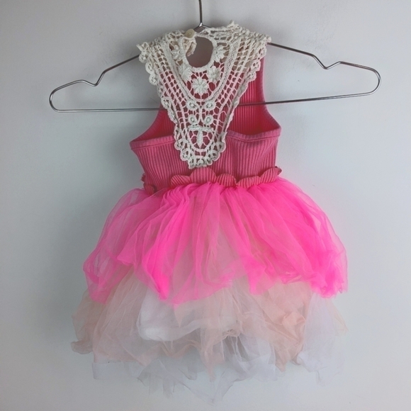 🎀✨baby girl adorable pink tutu party dress - Picture 2 of 7